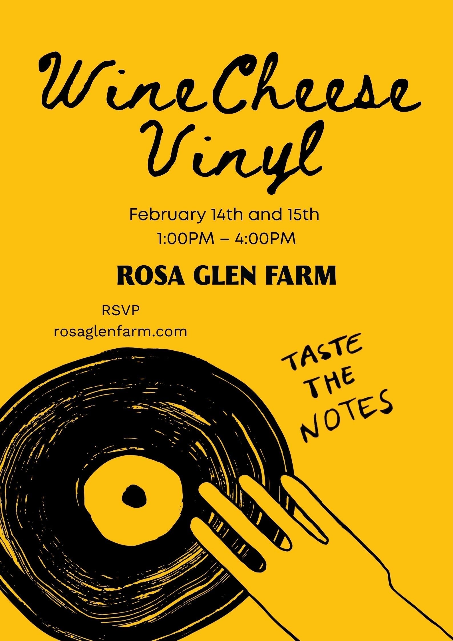 WINE CHEESE VINYL