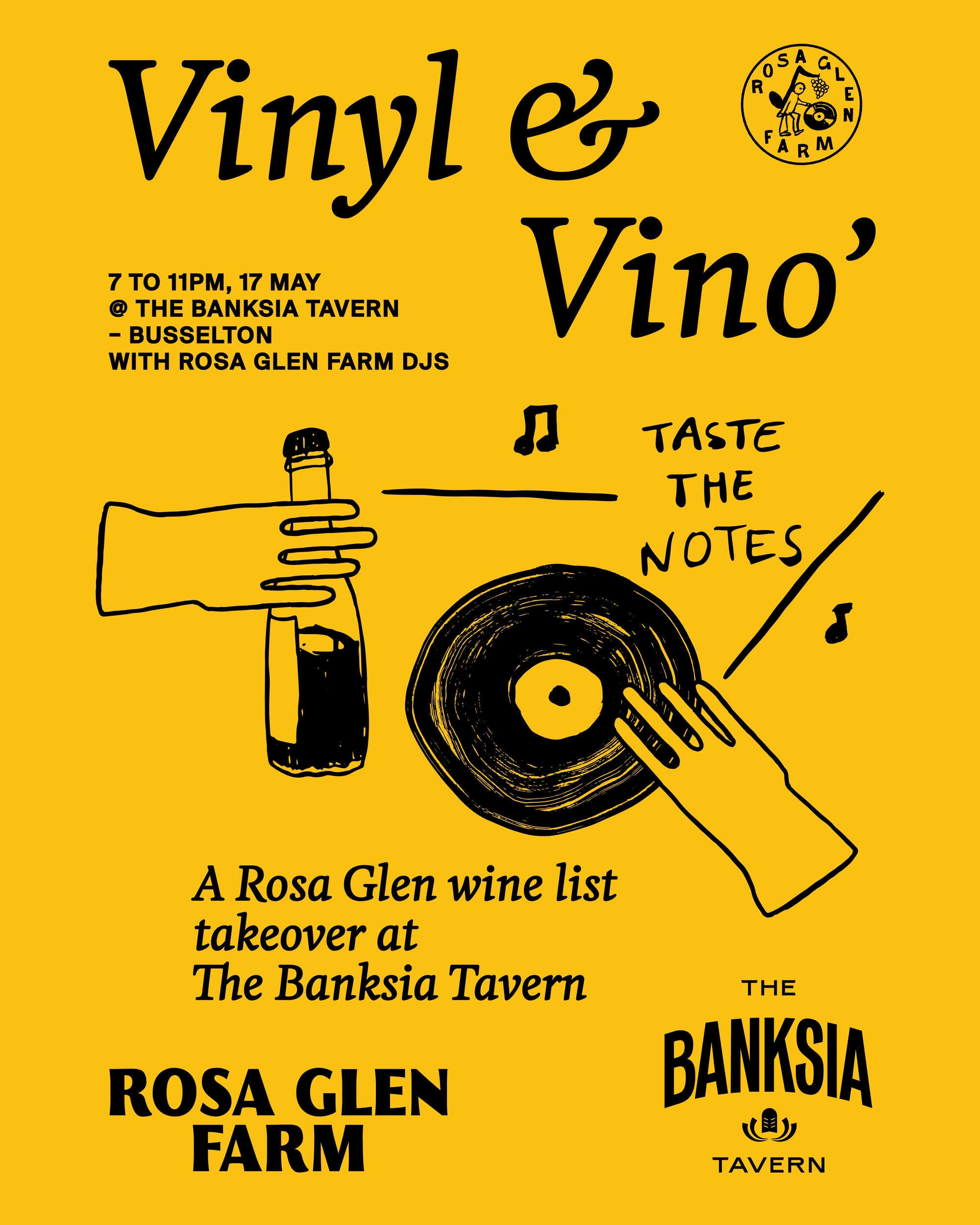 VINYL & VINO at BANKSIA TAVERN