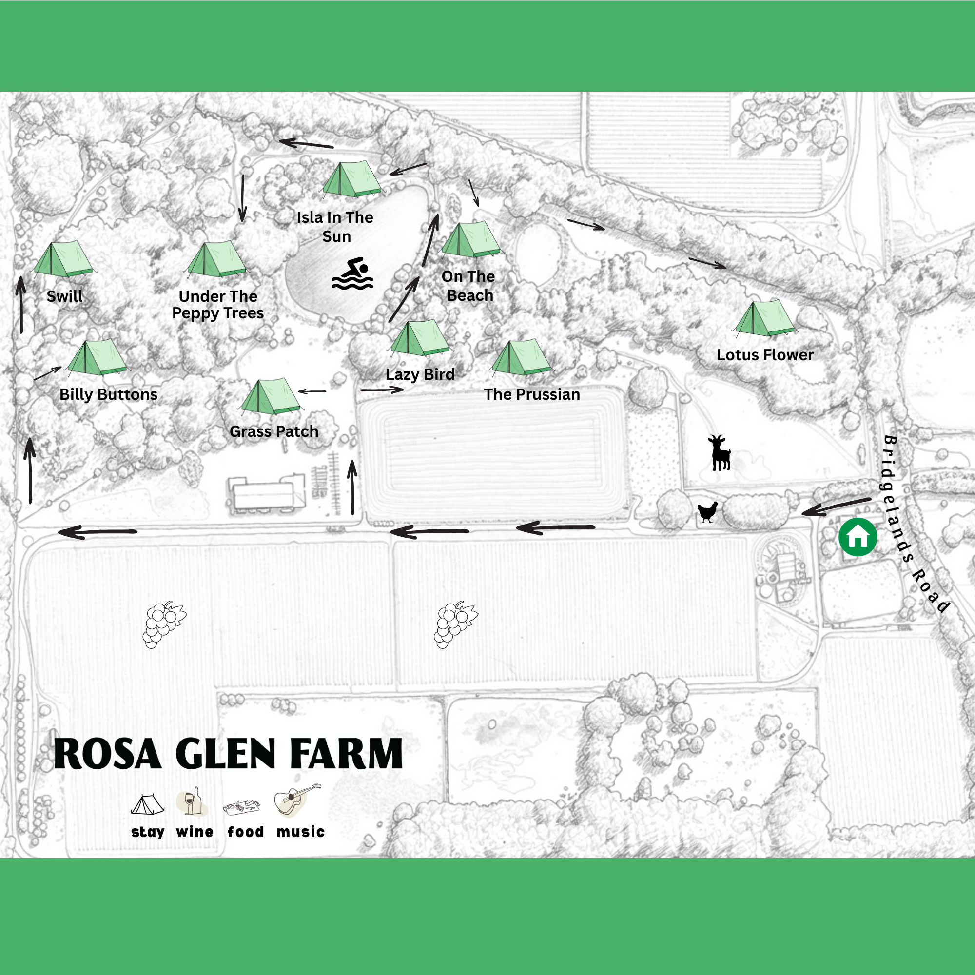 ROSA GLEN FARM STAY