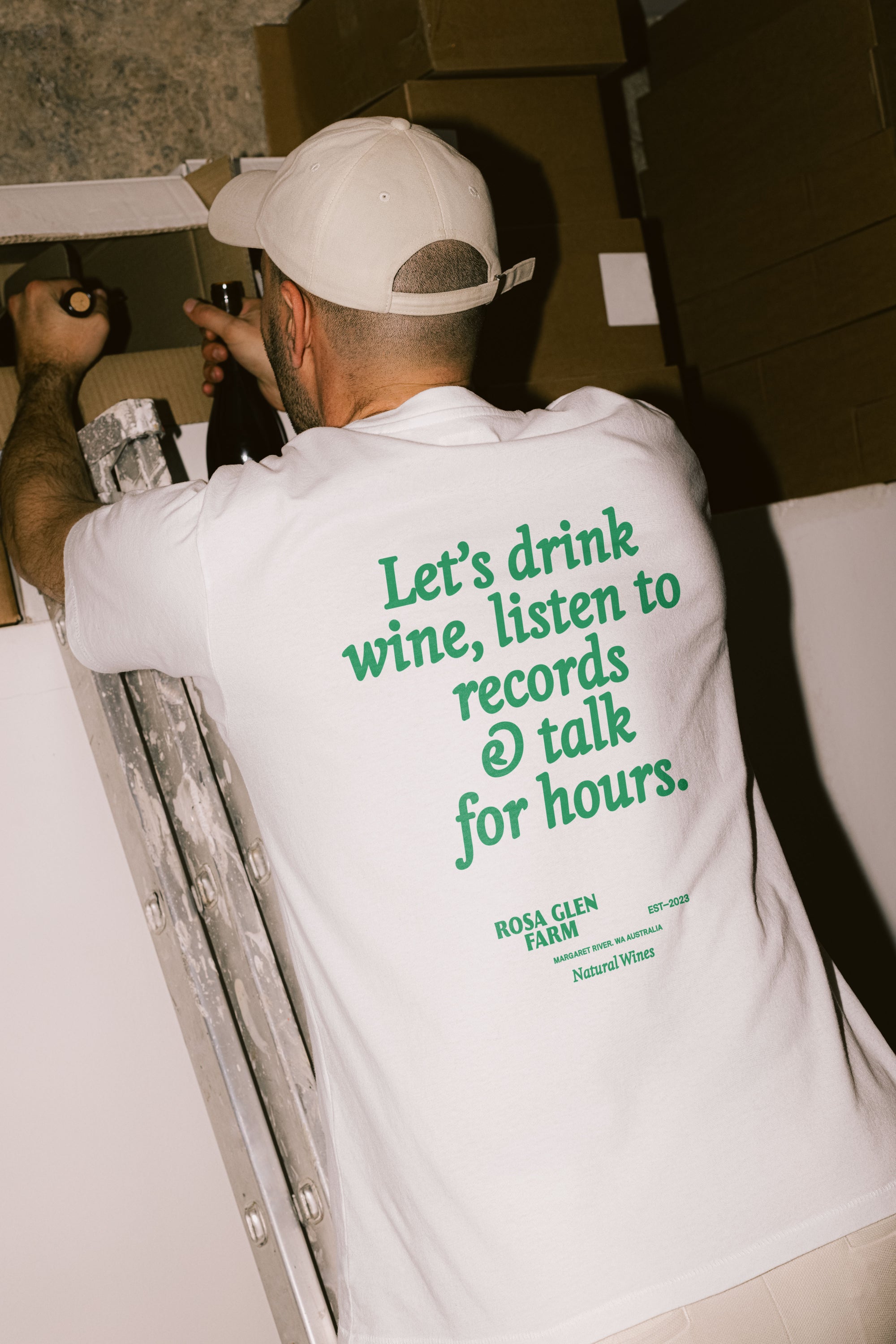 SHORT SLEEVED WE LISTEN TO RECORDS TEE - SOLD OUT