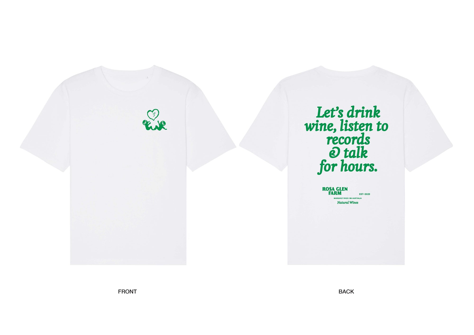 SHORT SLEEVED WE LISTEN TO RECORDS TEE - SOLD OUT